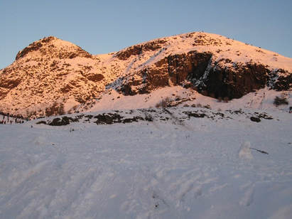 Edinburgh in Winter - Arthur's Seat