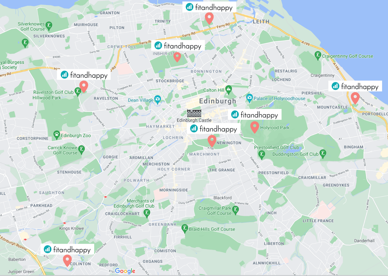 Edinburgh Map