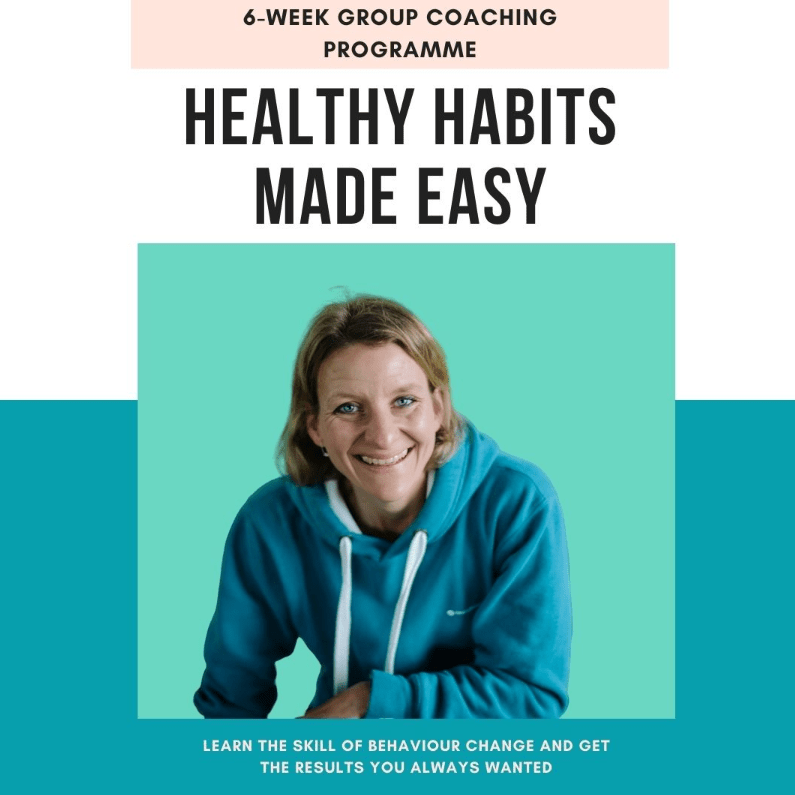 An image of Julia McCabe who takes the 6 week coaching programme - Healthy Habits Made Easy.