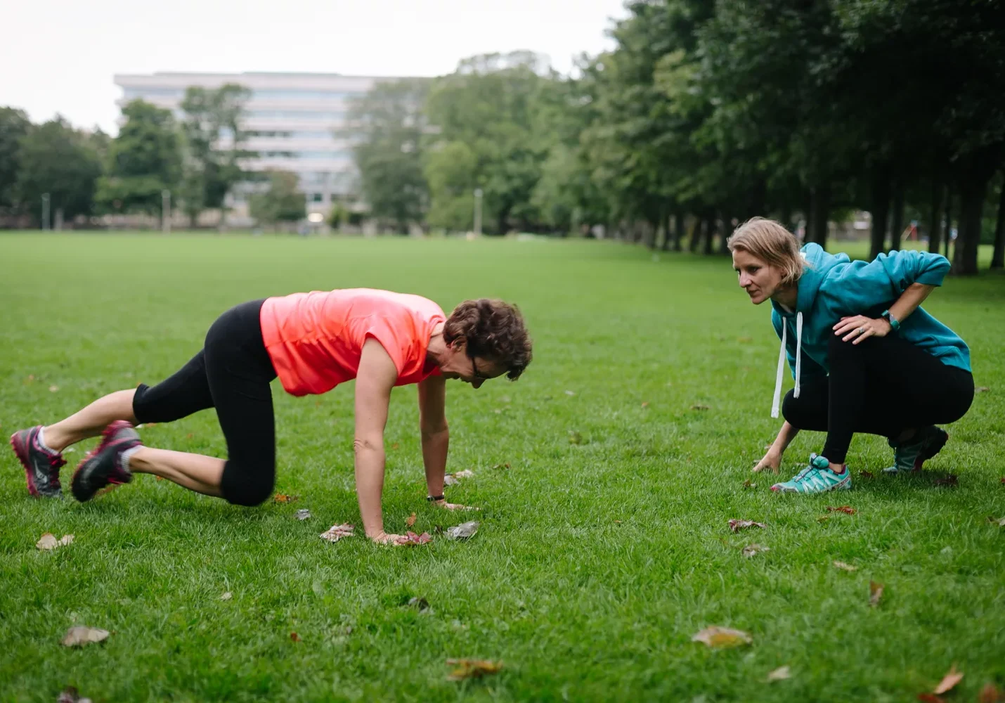 personal training in the park Edinburgh